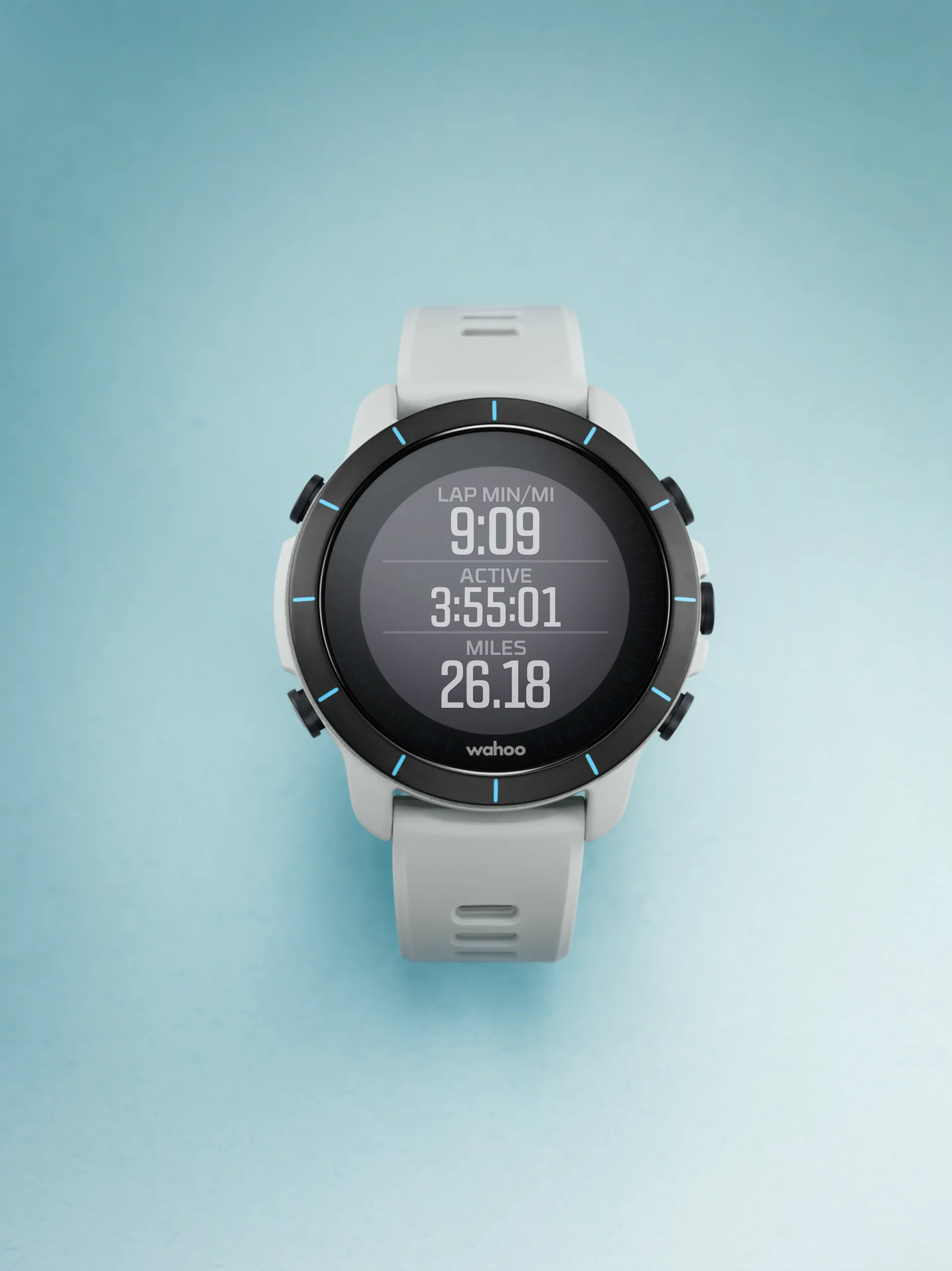 Wahoo ELEMNT RIVAL GPS Multi Sport Watch : Kona White